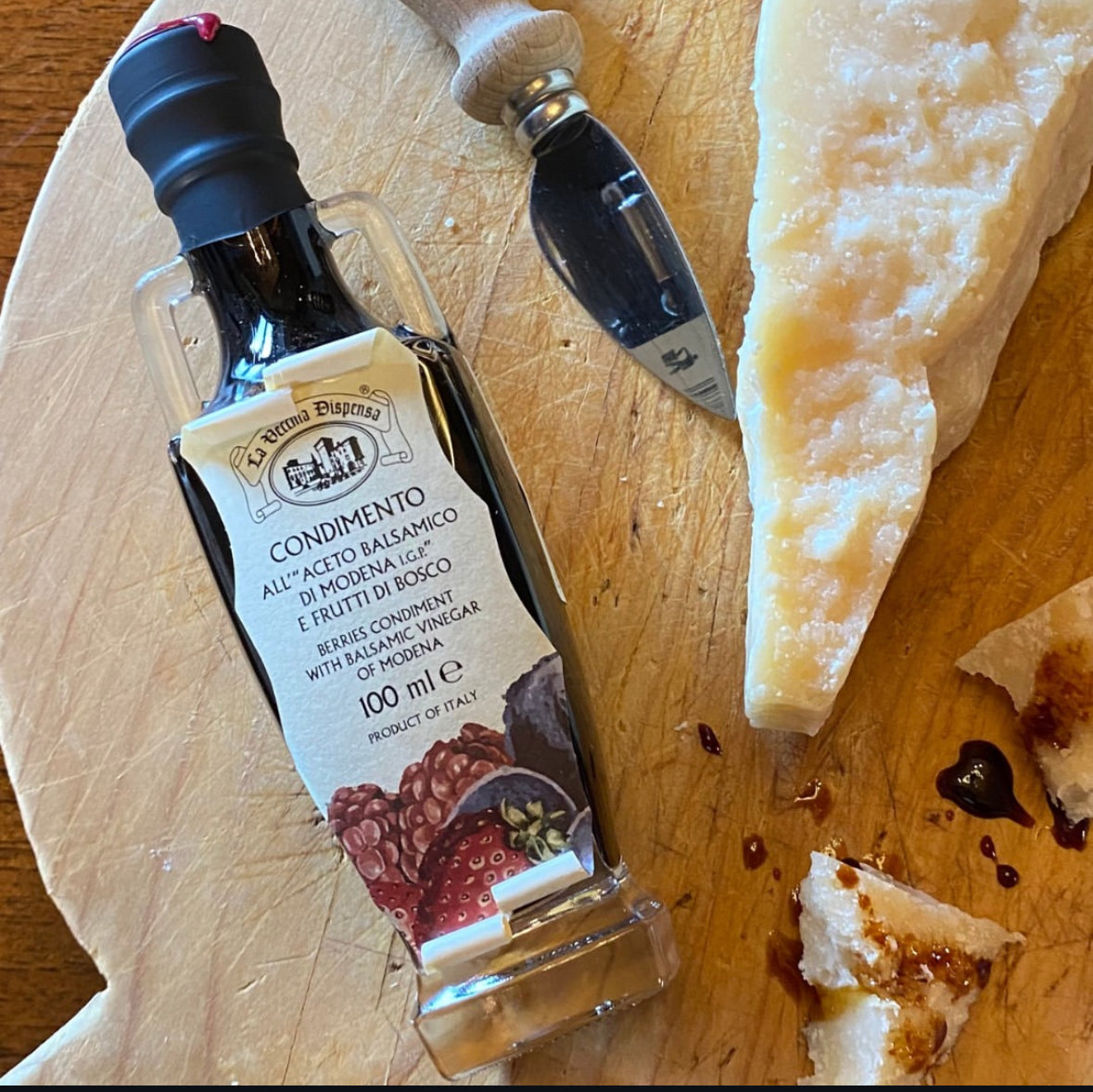 La Vecchia Dispensa, Bessencondiment met Balsamicoazijn uit Modena
