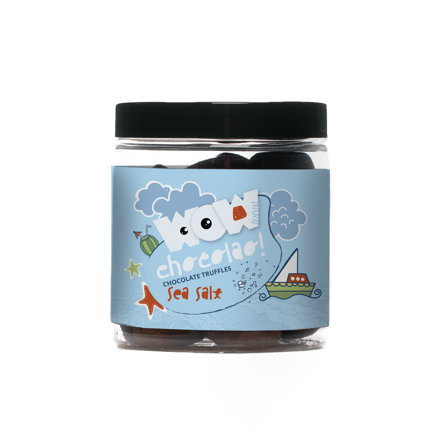 Sea salt Summer edition Chocolate Truffles - 130g Gifting jar