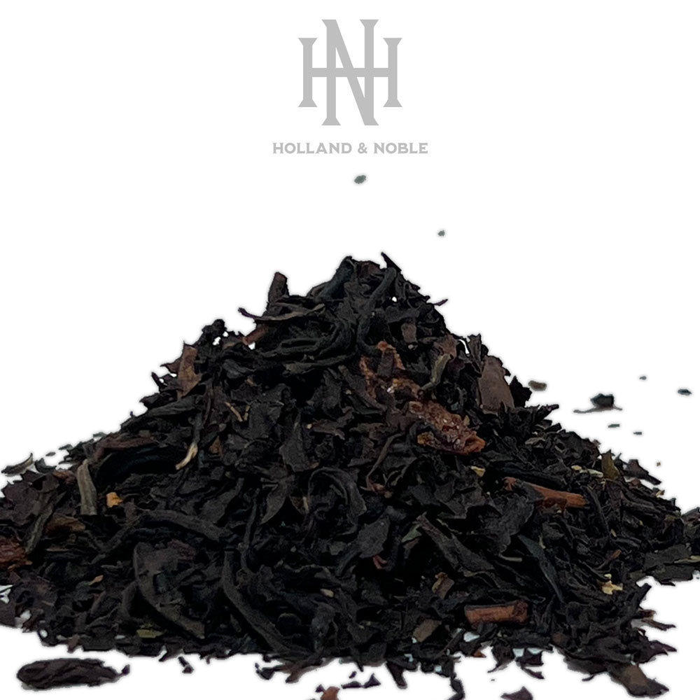 Holland & Noble - Bosvruchten - Zwarte Thee met bosvruchten, duindoorn bes en aardbei - Premium Bosvruchten Thee - 100 gram Losse thee in luxe theeblik