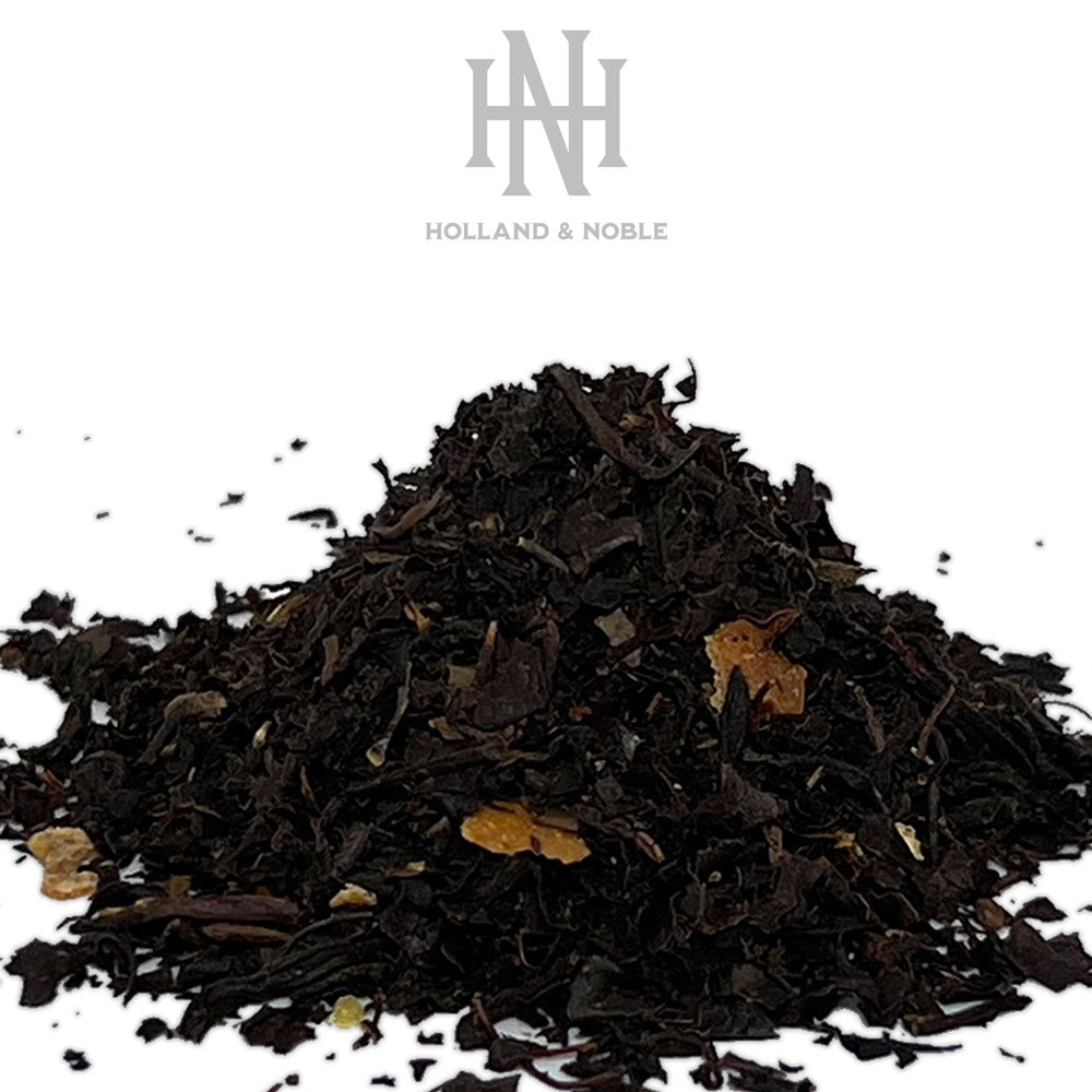 Holland & Noble - Earl Grey - Zwarte Thee - Premium Earl Grey Thee met Bergamot - 100 gram Losse thee in luxe blikverpakking