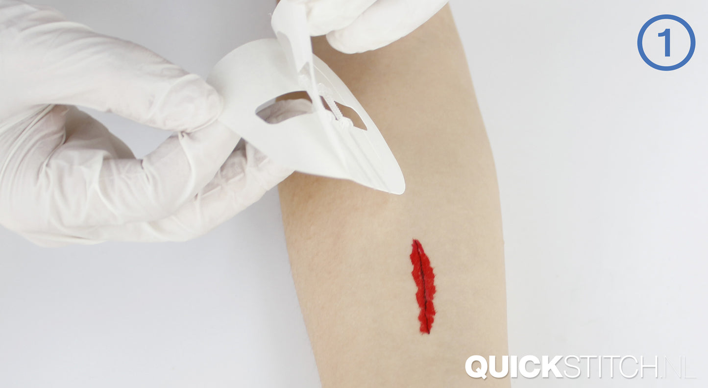 QuickStitch™ - Hechtpleister Pro - Naaldloze hechting (Nu 5 stuks!)