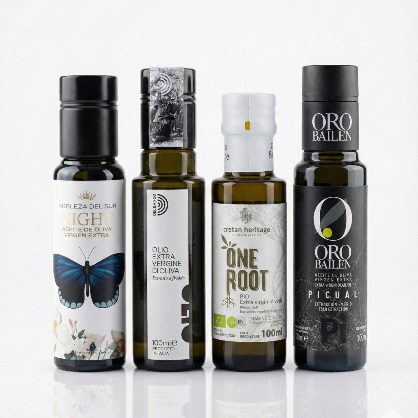 Premium Olijfolie Proeverij Set - 4 x 100ml