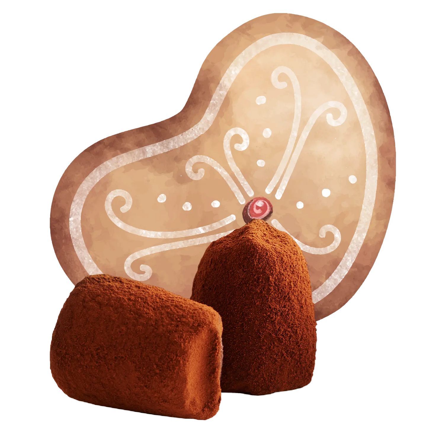 Gingerbread Chocolate Truffles - Bulk