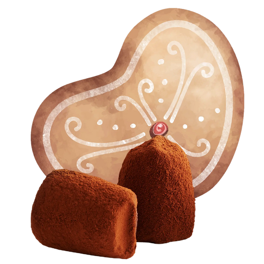 Gingerbread Chocolate Truffles - Bulk