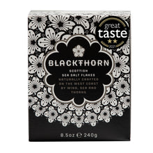 Afbeelding in Gallery-weergave laden, Blackthorn Schotse Gourmet Zeezoutvlokken 240gr | Scottish Sea Salt Flakes | Natuurlijk Zout | Culinair zeezout
