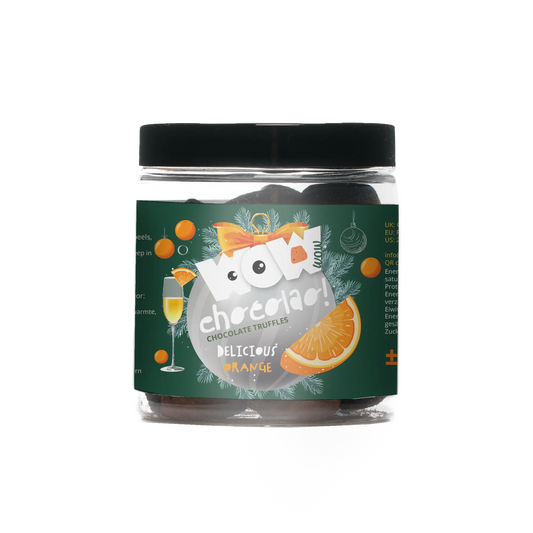 Confit Orange - Christmas Edition - Chocolate Truffles - Gifting jar 130g