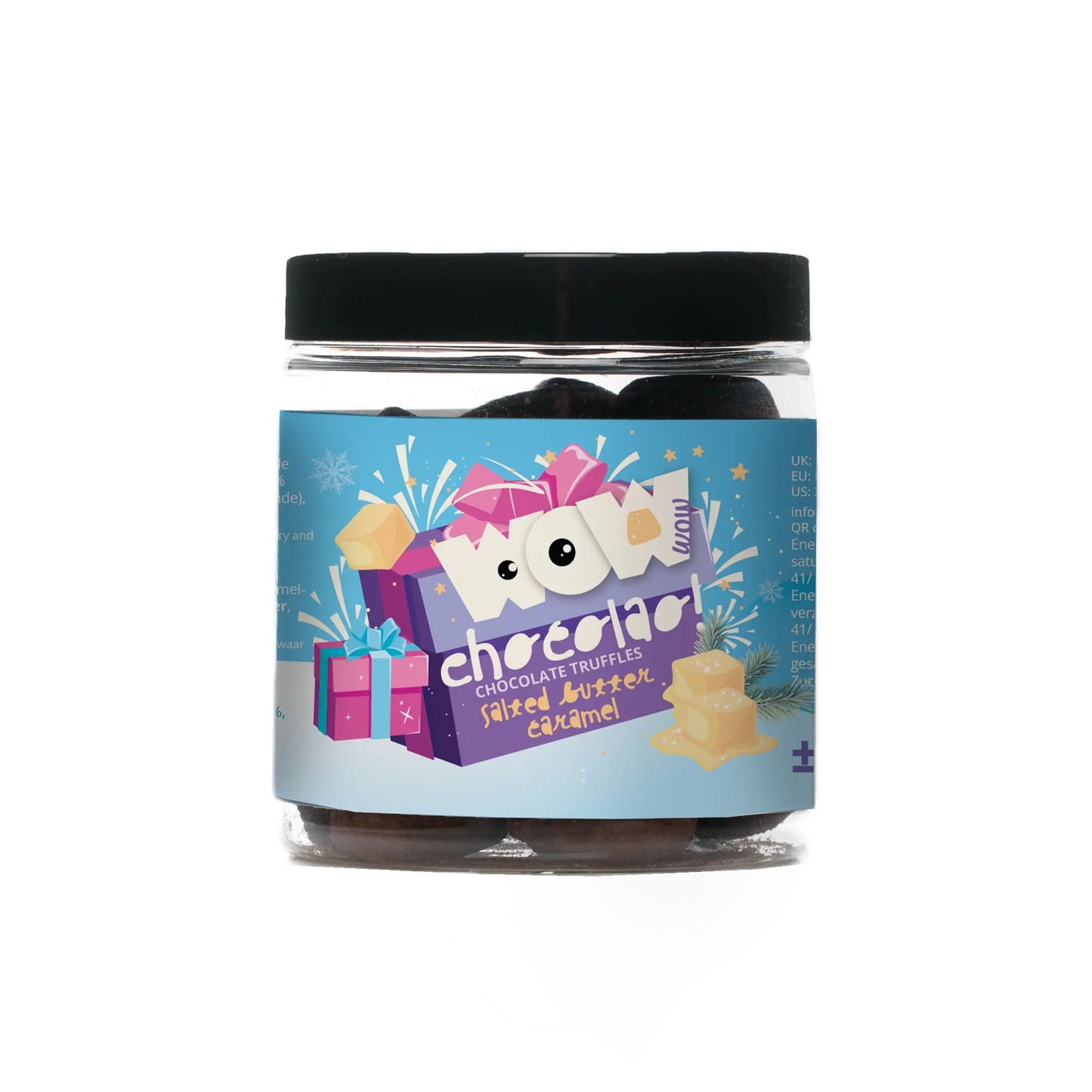 Salted butter Caramel - Christmas Edition - chocolate truffles - Gifting jar 130g