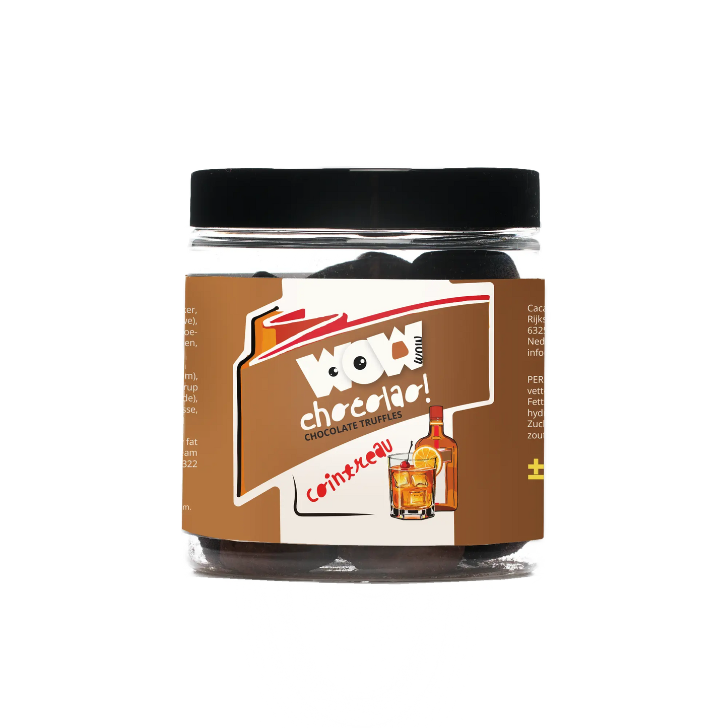 Cointreau Chocolate Truffles - 130g Gifting jar