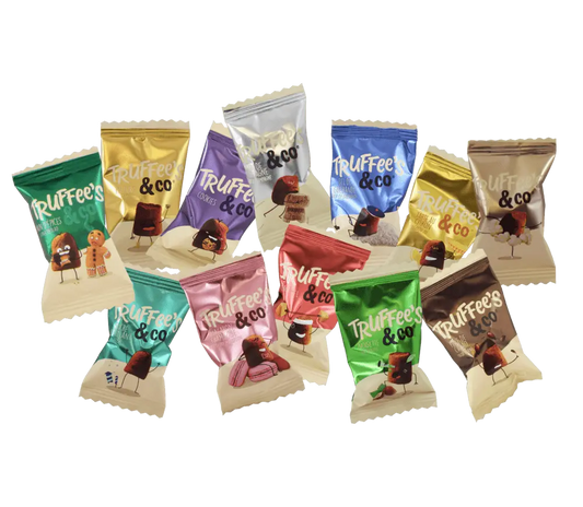 Truffee's & Co Chocolate Truffles - Individually Wrapped - 1 KG