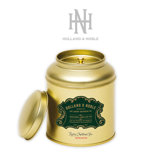 Holland & Noble Kerst/Winterthee 2025 – Zwarte thee 100 g – Limited Edition
