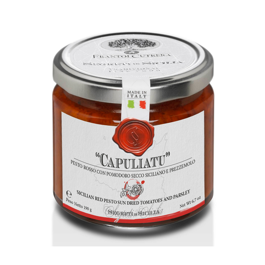 Siciliaanse Rode Pesto – Capuliatu