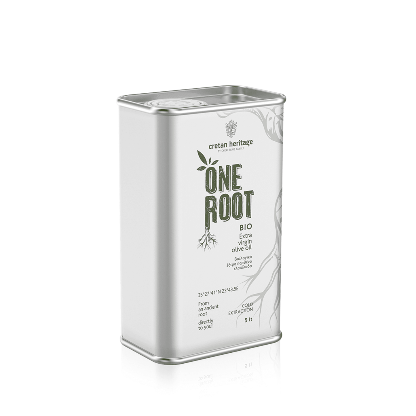Cretan Heritage – One Root Bio - 5 Liter Blik