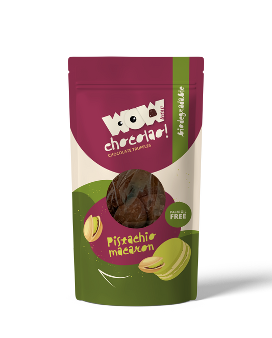 Pistachio Macaron - 200g Biodegradable bag