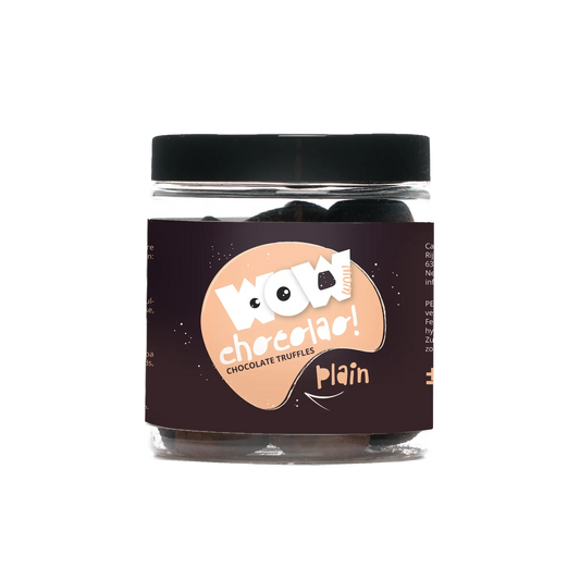 Plain Chocolate Truffles - Gifting jar 130g