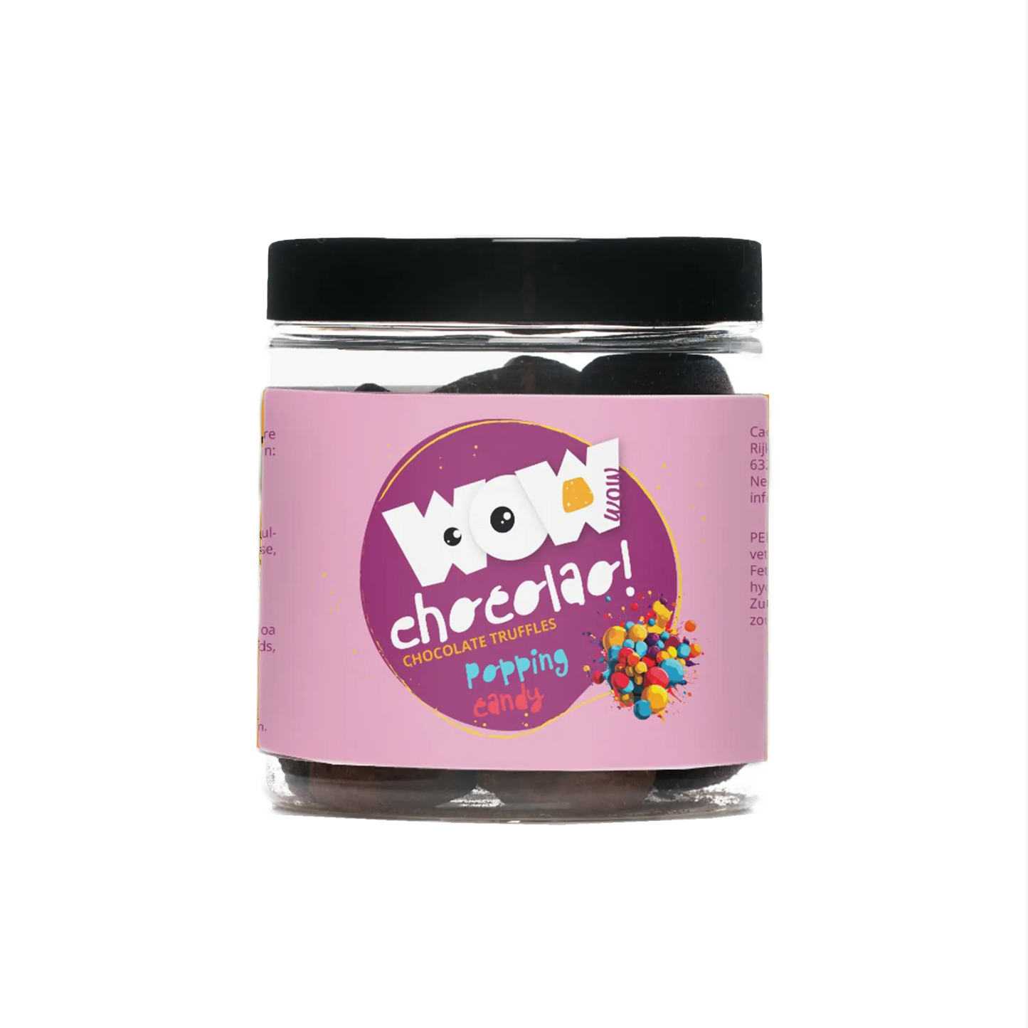 Popping Candy Chocolate Truffles - Kidz edition - Gifting jar 130g