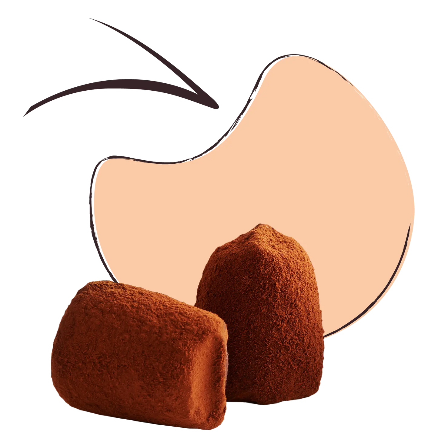 Plain Chocolate Truffles - bulk