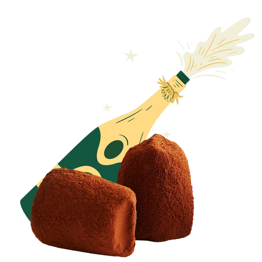 Champagne Chocolate Truffles - Bulk