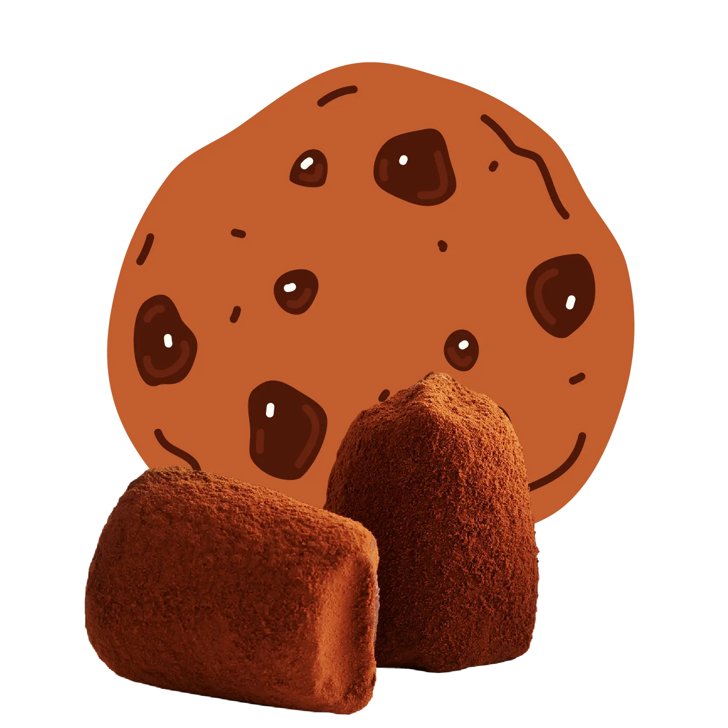 Cookies Chocolate Truffles - bulk