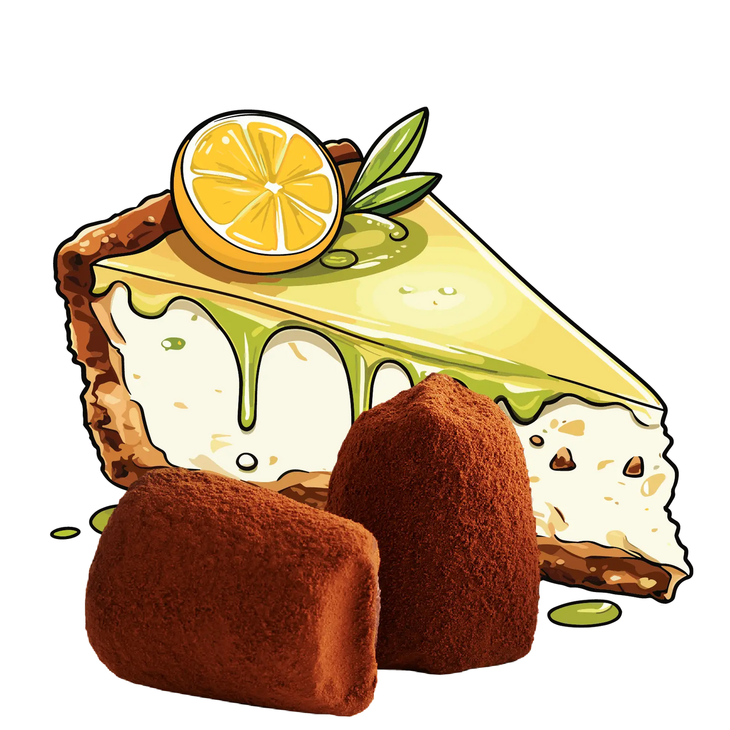 Lemon Pie Chocolate Truffles - bulk