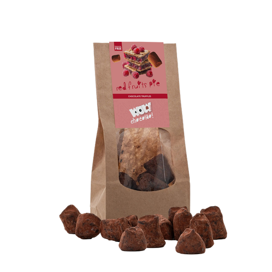 Red Fruit Pie Chocolate Truffles - Biodegradable bag 130g