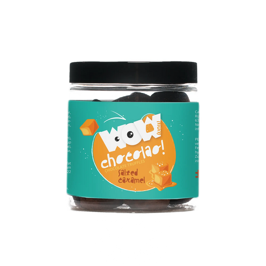 Salted Caramel chocolate truffles - Gifting jar 130g