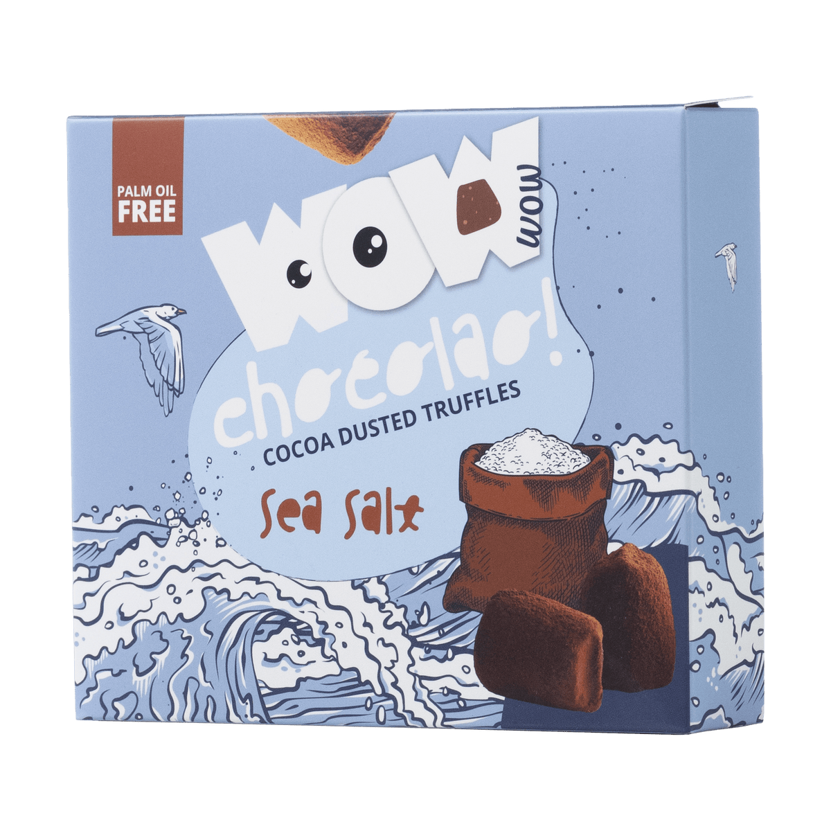 Sea salt Chocolate Truffles XL Box 250g | Luxury French Chocolate