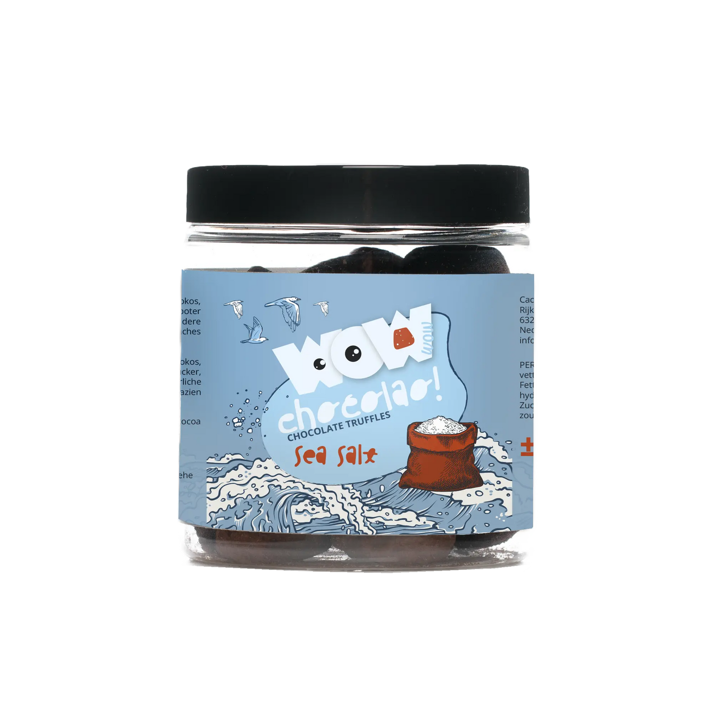 Sea Salt chocolate truffles - 130g Gifting jar