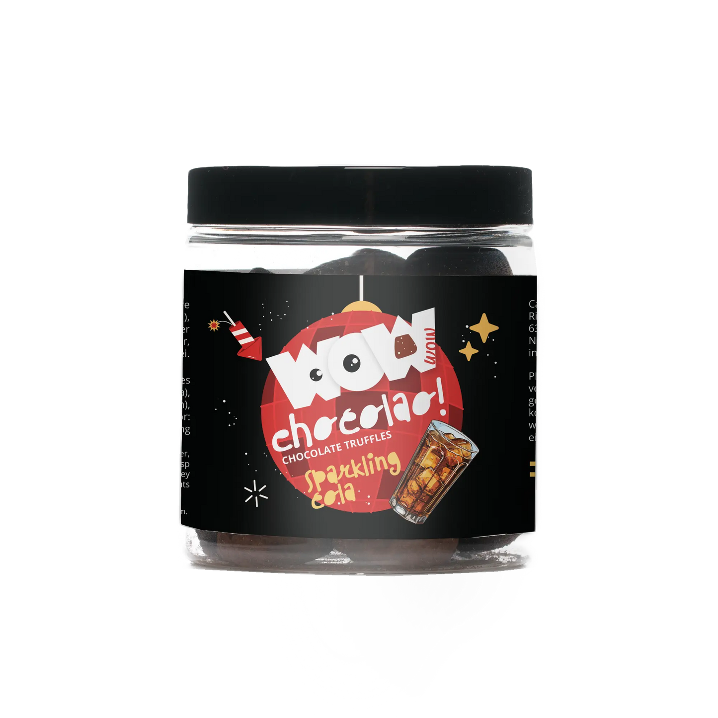 Sparkling cola chocolate truffles - Gifting jar 130g