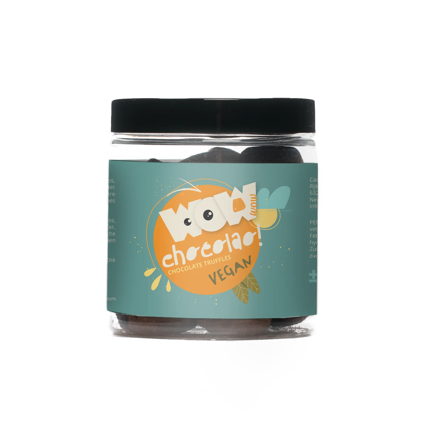 Vegan Chocolate Truffles - Summer Edition - 130g Gifting jar