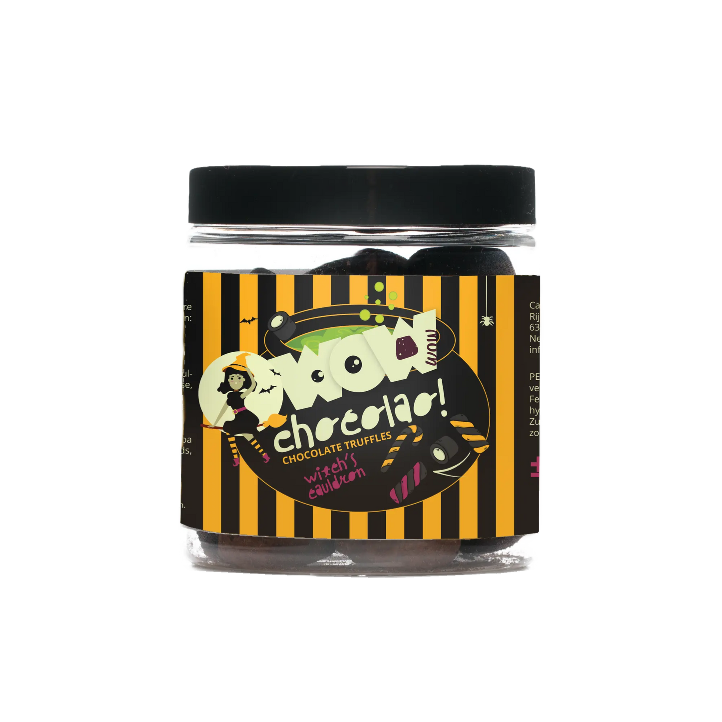 Witch's Cauldron - Halloween Chocolate Truffles - Gifting jar 130g
